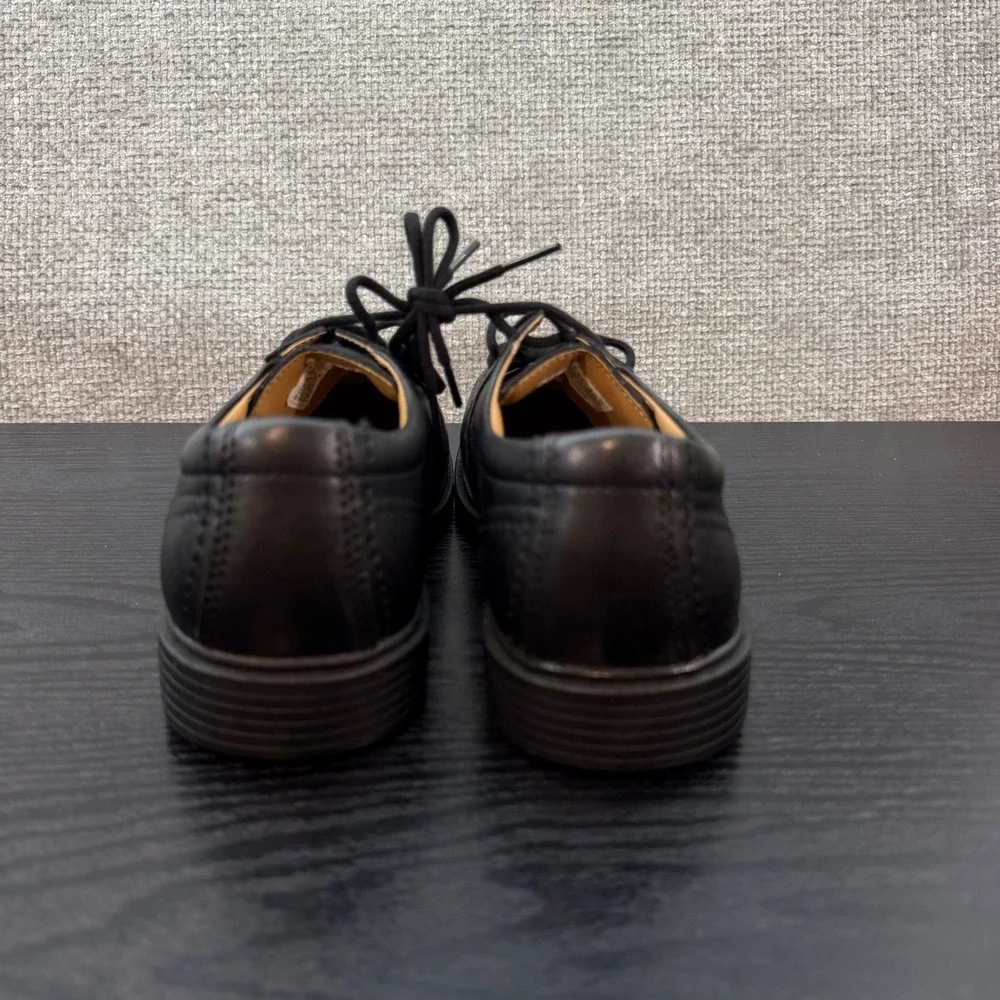 Florsheim lace-up Oxford Dress Shoes Boys 4.5W Leather Comfortech Footbed School